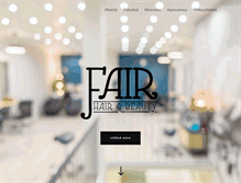 Tablet Screenshot of fairhair.fi